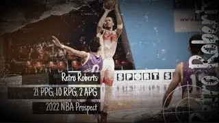 Joshua &ldquo;Retro&rdquo; Roberts 2022 NBA Draft prospect | Lighting up Armenia VBET Playoffs 21 PPG & 10 RPG