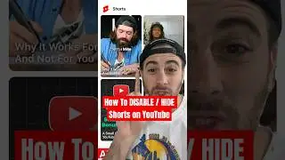 Как ОТКЛЮЧИТЬ Shorts на YouTube | Отключить YouTube Shorts