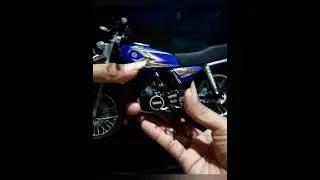 Miniatur Motor RX King 2004 + Lampu LED