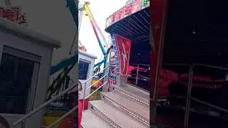 Kirkcaldy Links Market funfair 2024 Christian Hornes Rock Star waltzer off ride pov