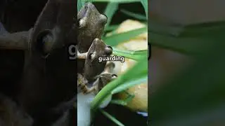 Hairy Frog &ndash; The Real-Life Wolverine That Breaks Its Bones to Grow Claws 🐸🦴 #WeirdAnimals #Shorts