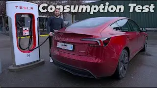 Тест расхода топлива Tesla Model 3 Highland Long Range