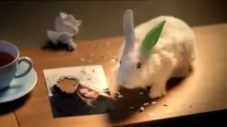 KATJES Gr&uuml;n Ohr Hase neue Katjes lustige Werbung 2013