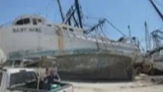 Shrimpers race to get battered fleet back to sea