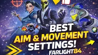 Secret Aim & Movement Settings Pros Use in Farlight 84
