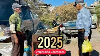 ABUELITOS TRABAJANDO | Tianguis de Valparaíso Zacatecas 2025 | Domingo 9 de Febrero