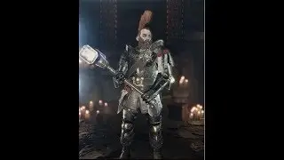 Showcase Series #21 - Hammer of the Empire, Foot knight, 2-handed hammer & Handgun