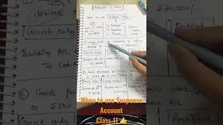 When should one use suspense account?