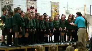 Cor Ysgol Dewi Sant Choir - Rhyl - Eisteddfod y Sir 2012 yr Urdd