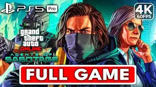 GTA 5 ONLINE Agents of Sabotage DLC Gameplay Walkthrough FULL GAME [4K 60FPS PS5] - No Commentary