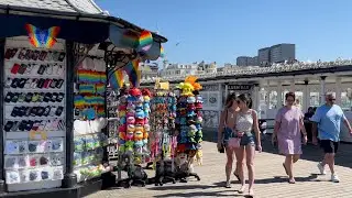 Brighton beach England 🇬🇧 summer walk 16/06/2021