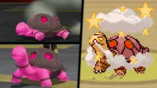 Live! Shiny Torkoal in Pok&eacute;mon Sapphire after a collective 48480 Encounters! (DTQ #4)