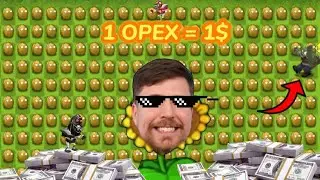 Мистер Бист раздает деньги в PvZ Fusion Mod