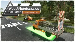 Road Maintenance Simulator Part 1 | Rackke Gamer