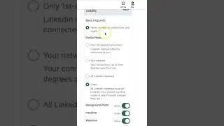 Измените видимость фотографии вашего профиля LinkedIn на публичную.