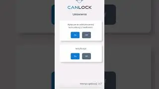 Aplikacja CANLOCK - notyfikacje