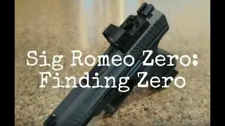 Sig Romeo Zero: В поисках нуля