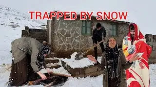 Жизнь при &minus;20&deg;C | Настоящий день в заснеженной горной хижине