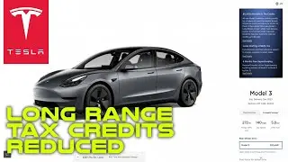 Tesla Long Range Tax Credits Reduced For 2024