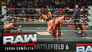 LUCHA COMPLETA: AJ Styles & Dragon Lee vs. The Judgment Day: Raw, 20 de Oct. 2025