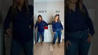 How to STYLE mom JEANS ✨ DON&rsquo;T & Do | Pt. 3 #shorts