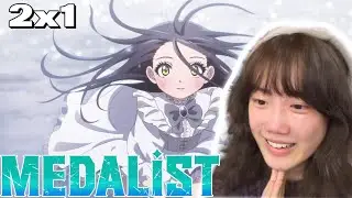Ice Queen🤩 Medalist 2x1 & OP/ED REACTION | Medalist