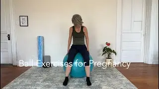 pelvic tilt ball Exercises for Pregnancy