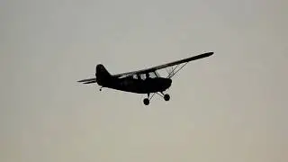 Aeronca Champ N4300E taking off from KHWY on September 3, 2009 at 7:15 PM