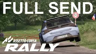 Assetto Corsa RALLY - I finally finished Alsace Vallee de Munster Descente under 5 minutes