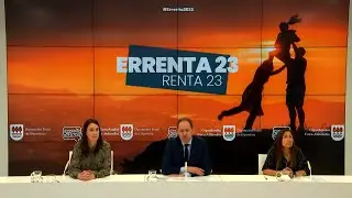 2023ko Errenta kanpainaren aurkezpena / Presentación de la campaña Renta 2023