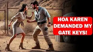 I Refused to Give HOA My Gate Keys — They Faked a Contract and Broke In! I Took Them Down in Cou
