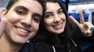 A PRIMEIRA VIAGEM DE AVIÃO!