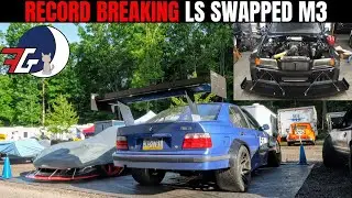 Огнедышащий V8 BMW M3 (E36) Hillclimb MONSTER под управлением Марка Обеля | LS SWAP THE WORLD