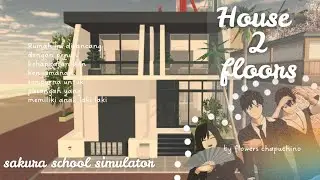House 2 Floor's + Can be edited and saved + sakura school simulator [sss] by flowchap 
