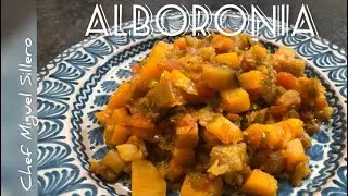 Alboronía al estilo Granaino. Cocina tradicional Granadina