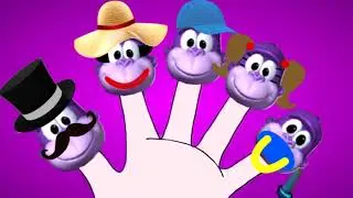 (Ai Cover) Bonzi Buddy Finger Family Nursery Rhymes Song (NOT ELSAGATE)