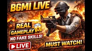 BGMI Mobile Live 🔴 Calm Start | Crazy End | Real Gameplay Only | Gaming UP27
