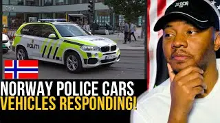 AMERICAN REACTS To [Norway] Oslo Police Vehicles Collection!