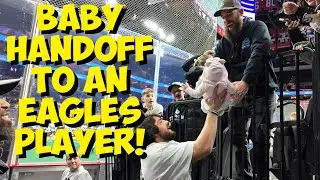 THE NICEST EAGLES PLAYER! FACEPAINT ON A DATE? ALL ACCESS TO THE PHILADELPHIA WINGS