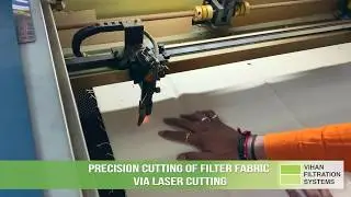 Precision Cutting of Filter Fabric Via Laser Cutting