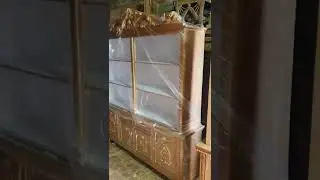 golden colour deco paint showcase new design 2022 ! M Tufail Furniture House kasur