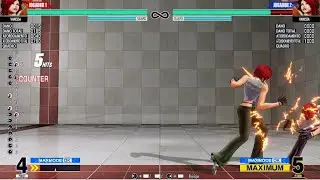 THE KING OF FIGHTERS XV - Vanessa Combo/Stun #Shorts