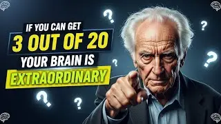 If You Can Get 3 Out of 20, Your Brain Is Extraordinary | Brain Test