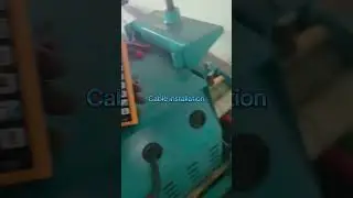 Cable conveyor, in cable tray