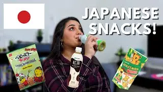 Trying Japanese Snacks, Treats and Drinks | Bits of Bhavika | 2021
