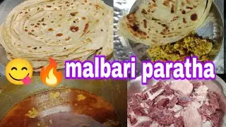Mutton keema gobi Dal Ke lachha paratha Ande ki bhurji#🤤🔥🤤🔥
