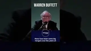 Merging companies are not detrimental to our equity #warrenbuffett #charliemunger #investing