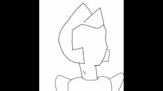 Drawing and colouring Yellow Diamond Steven Universe in Ibis paint X
