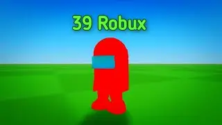 (NO LONGER WORKING) Roblox Among Us avatar on 39 robux Roblox