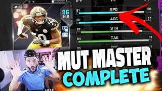 FINALLY MUT MASTER COMPLETE!! FASTEST WAY | MADDEN 19